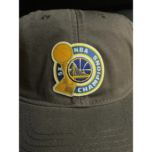 Golden State Warriors Adidas 2017 NBA Champions Unstructured‎ Adjustable Cap New - Picture 2 of 5
